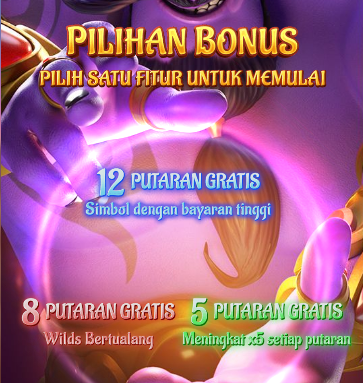 Pilihan free spin Genie's 3 Wishes